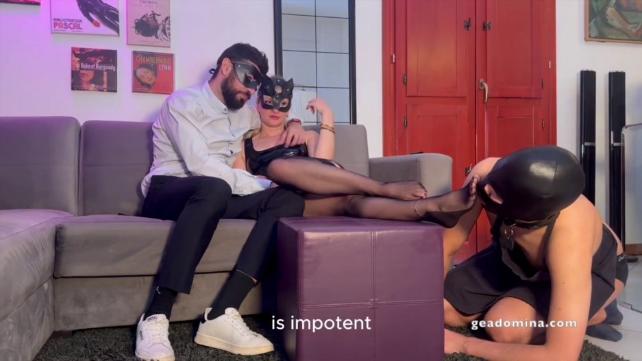 Gea Domina - Cuckold - He Doesn't Even Deserve My Panties (Sub Eng)